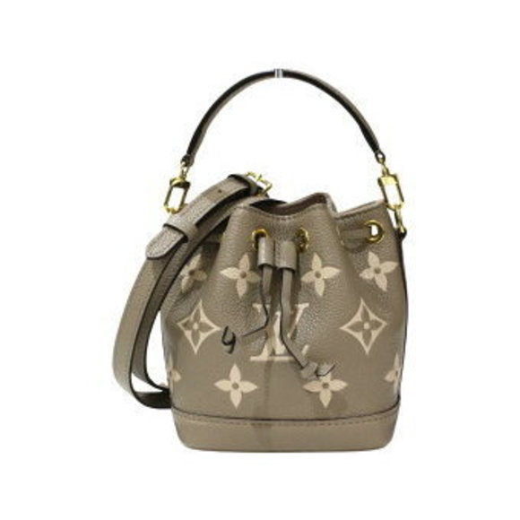 Louis Vuitton Noe Empreinte leather greige Drawstring Shoulder Bag - Picture 1 of 9